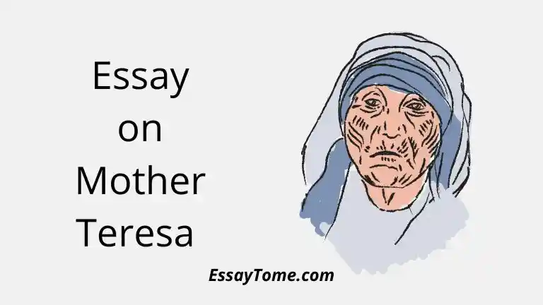 essay on Mother Teresa