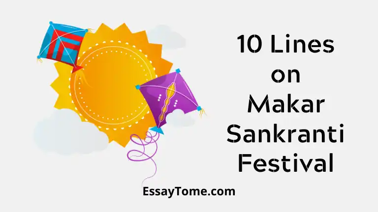10 lines on makar sankranti festival