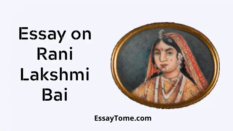 essay on rani lakshmi bai in english in 150 words